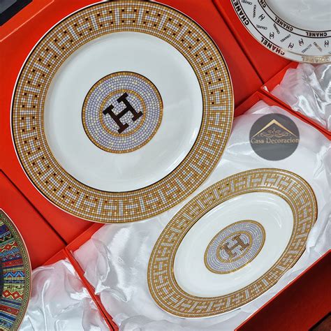 hermes plates replica